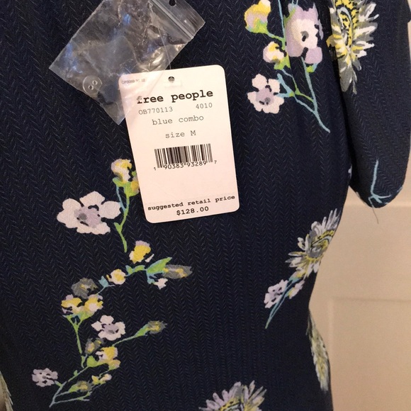 ⭐️Free People Floral Midi Dress - Picture 6 of 8